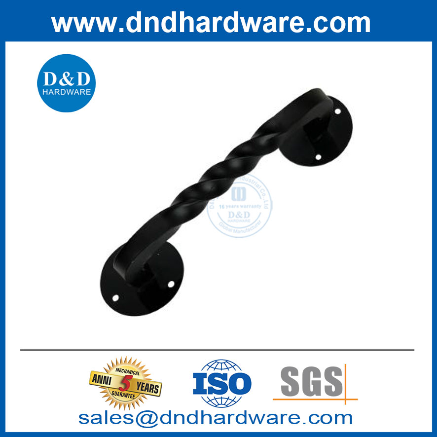 Carbon Steel Barn Door Handle High Quality Pull Handle for Barn Door Set-DDBD093
