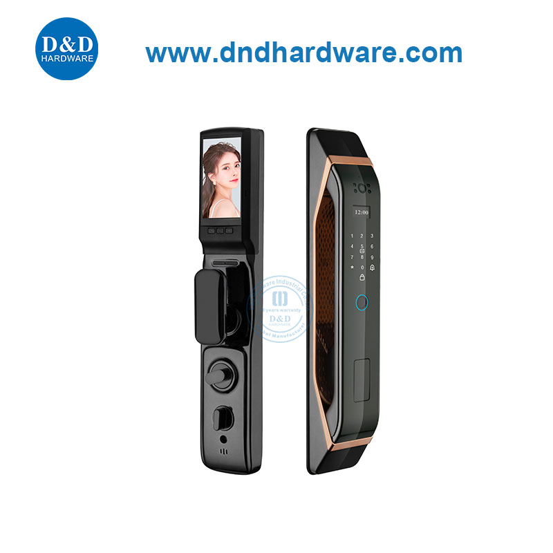 Facial Recognition Video Intercom System Security Keyless Entry Door Smart Lock-DDEL012