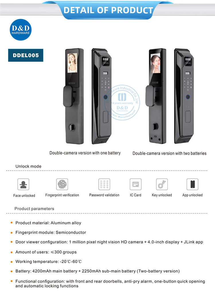 keyless entry door lock