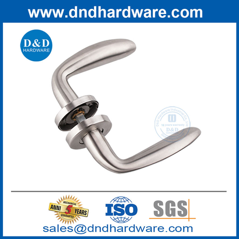 Interior Door Handle Styles Stainless Steel Lever Entry Door Handles-DDSH019