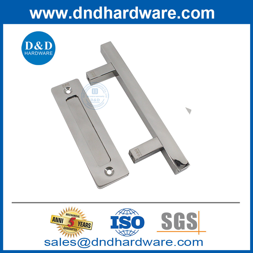 Polished Stainless Steel Factory Price Barn Door Handle Sliding Door Pull -DDBD104