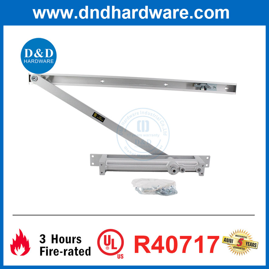 Aluminium Concealed Overhead Light Duty Fire-Proof UL Wood Door Closers-DDDC054