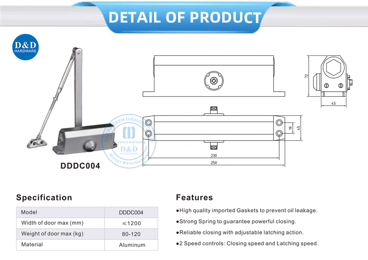 Commercial Door Closers