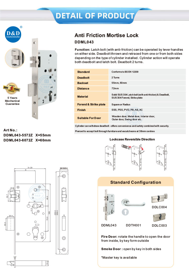 mortice lock