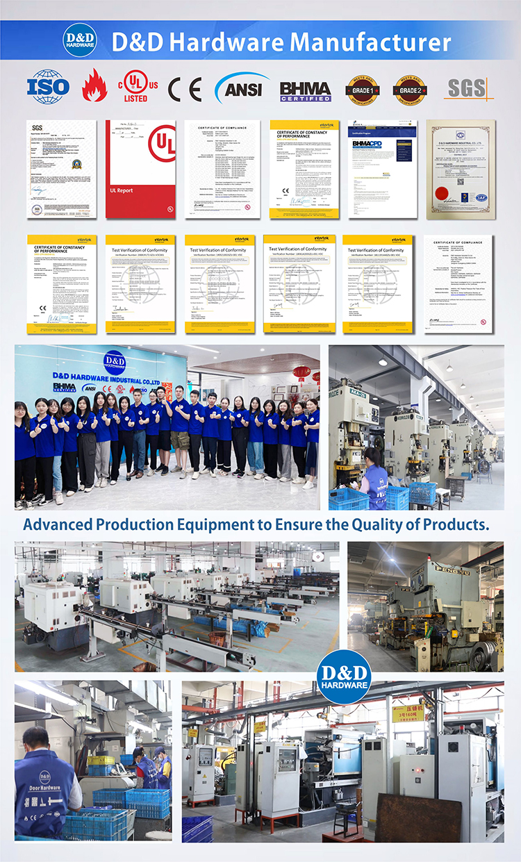 architectural hardware manufacturer-D&D hardware China