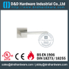 Solid Lever Internal Door Handle Square type for Hollow Metal Doors-DDSH037