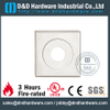 Stainless Steel Thread Type Square Escutcheon for Wood Door-DDES012