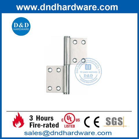 4 Inch Stainless Steel 316 Flag Hinge for Front Door-DDSS032