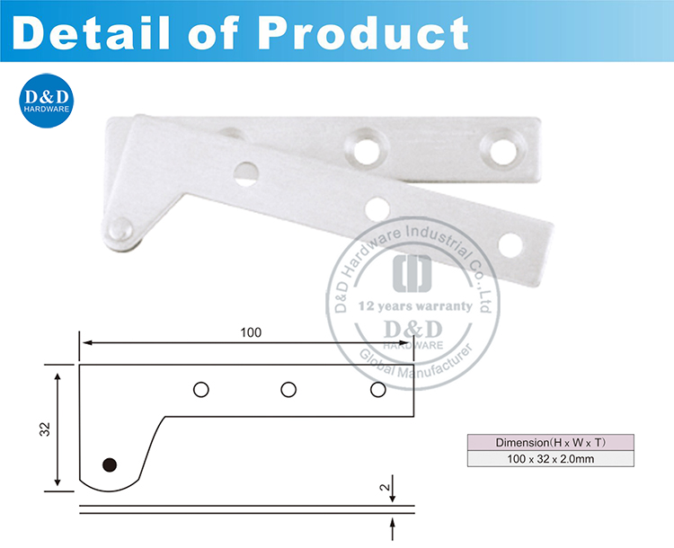 Internal Door Pivot Hinge-DDSS051-D&D Hardware