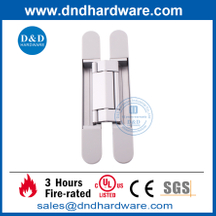Heavy Duty Zinc Alloy Silver 3D Concealed Hinge for Exterior Door-DDCH008-G120