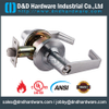 Fire Rated Door Hardware UL ANSI Grade 2 Tubular Knob Lock for Smoke Door-DDLK011