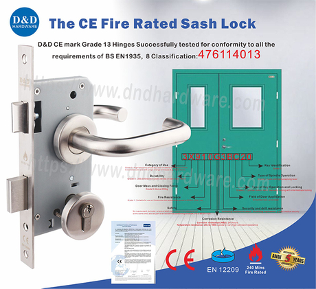 BS EN 12209: 2003/AC:2005 Locks and latches grades - D&D