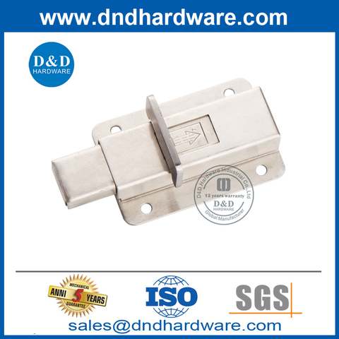 Surface Mounted Stainless Steel Barrel Door Bolt for Bedroom Door-DDDB013