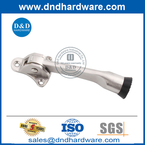 China Factory Safety Zinc Alloy Door Mounted Door Stop Holder-DDDS022