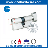 Euro Brass Bathroom Door Lock Cylinder with Thumbturn -DDLC007