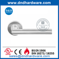 Contemporary Stainless Steel Privacy Door Lever-DDTH026