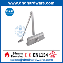 BS EN1154 Aluminium 180 Degree Spring Loaded Door Closer-DDDC017