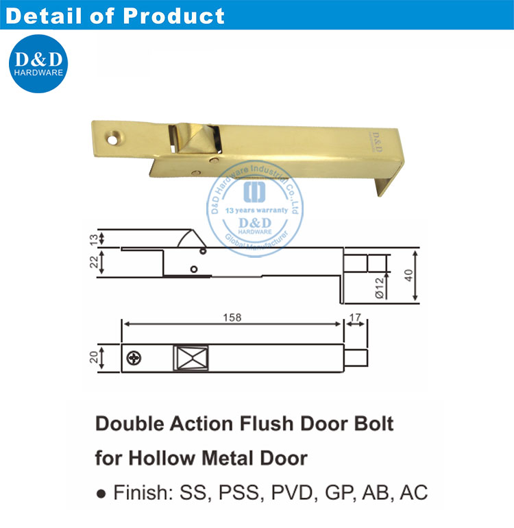 automatic tower bolt