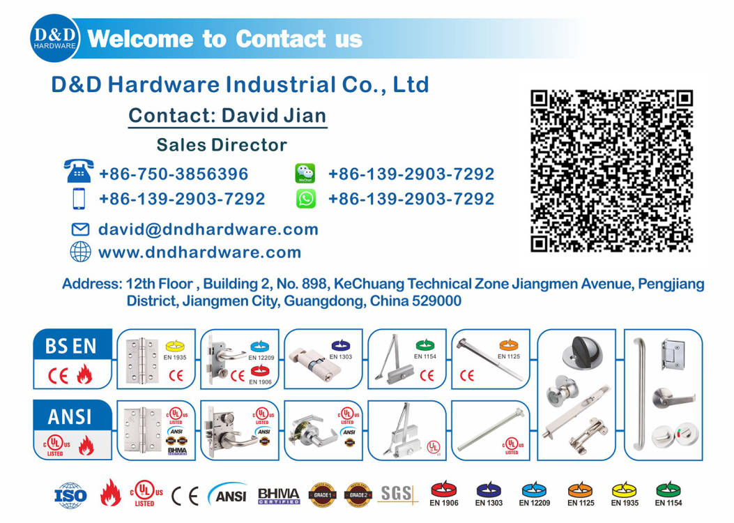 D&D Hardware Manufacturer 