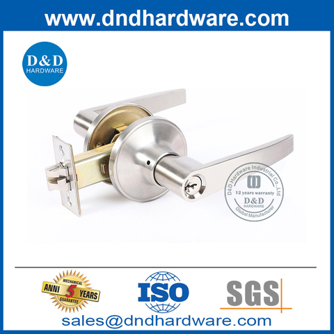 China Manufacturers Zinc Alloy Tubular Lever Lockset for Market Interior Door-DDLK080