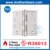 Stainless Steel Metal Door Hinges Fire UL ANSI Full Mortise Door Hinge for Apartment-DDSS001-FR-4X4X3.0