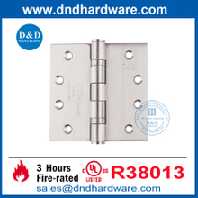 Stainless Steel Metal Door Hinges Fire UL ANSI Full Mortise Door Hinge for Apartment-DDSS001-FR-4X4X3.0