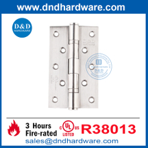 UL Listed Stainless Steel 316 Fire Door Butt Hinge for Internal Door-DDSS005-FR-5X3X3