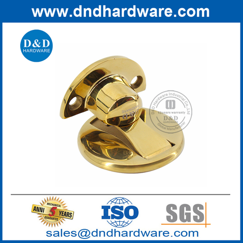Polished Brass Stainless Steel Floor Concealed Door Stopper-DDDS036