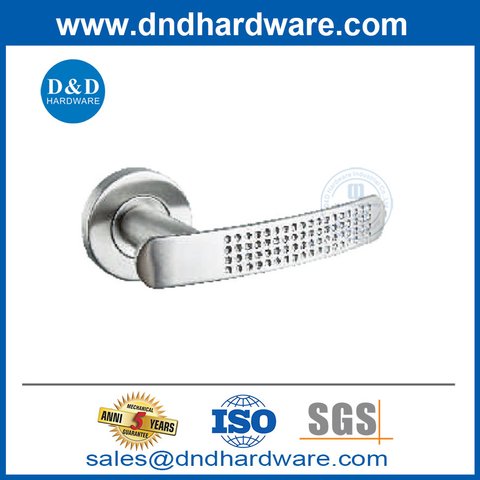 Metal Door Handles Stainless Steel Solid Door Handle Levers-DDSH051