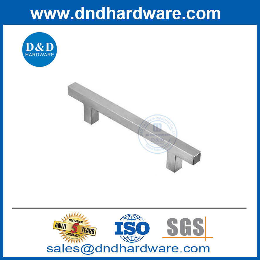 T Bar Cabinet Stainless Steel Pulls Furniture Kitchen Drawer Handles-DDFH019