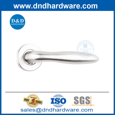 Stainless Steel Lever Exterior Door Handles for Residential Building-DDSH024