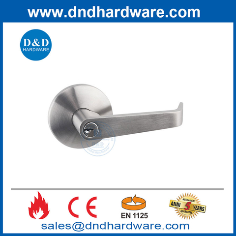 CE Outer Lever Trim Panic Exit Device EN1125 Fire Door Push Panic Bar Lock-DDPD012