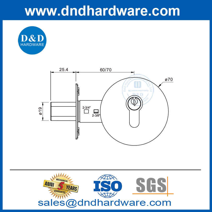 Deadbolt Door Locksets Zinc Alloy Door Locksets with Deadbolt-DDLK022