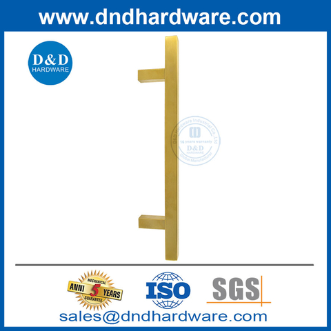 Pull Handle Offset Doors Stainless Steel Golden Glass Door Pull Handle-DDPH033