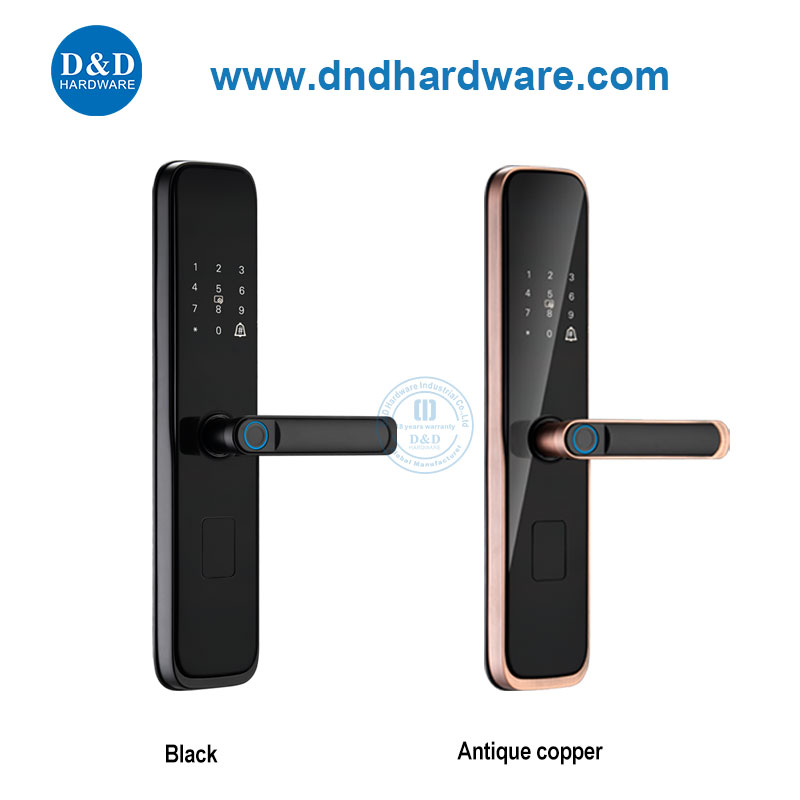 Antique Copper Keyless Fingerprint Smart Digital Door Locks for Apartment-DDDL004