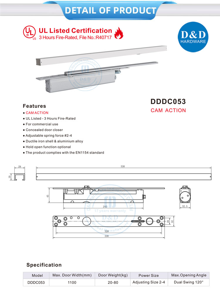 Automatic door closer