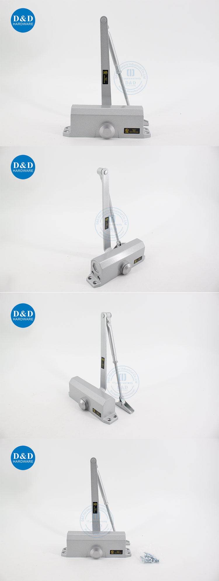 Spring door closer