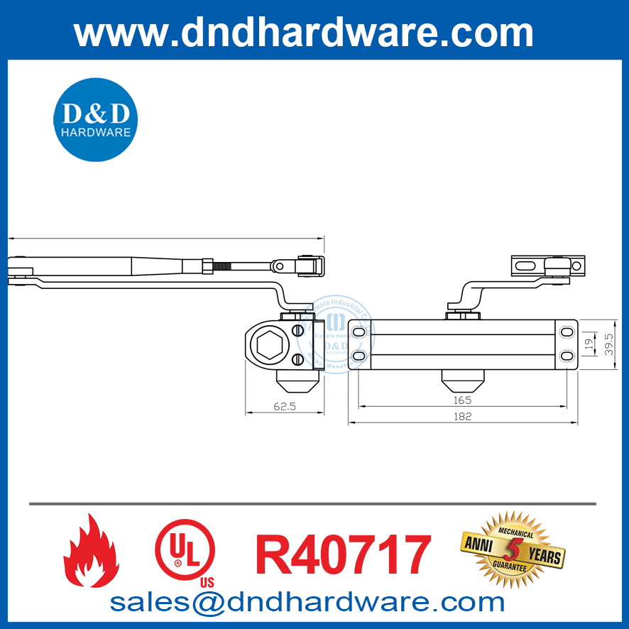 Fire Rated hydraulic door closer