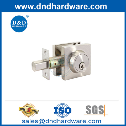 square rose deadbolt lock