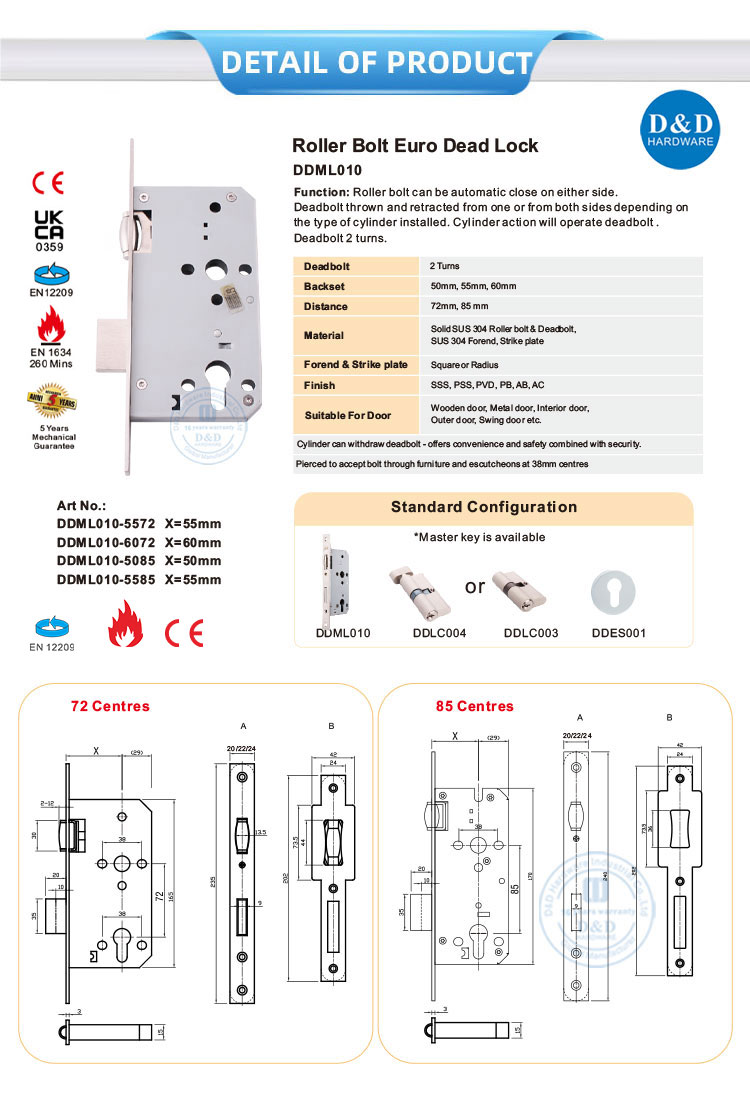 roller door lock
