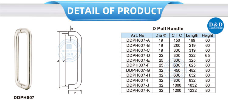 SS Pull Handle