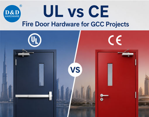 UL vs CE Fire Door Hardware for GCC Projects: Which Certification Do You Need?
