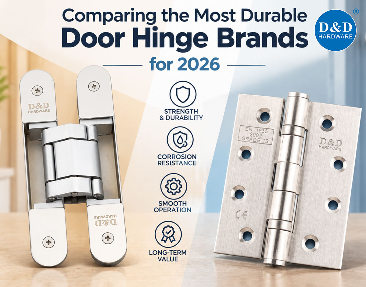 Comparing the Most Durable Door Hinge Brands for 2026
