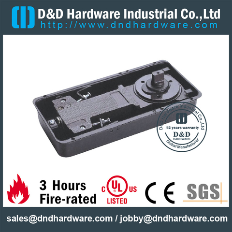 Spring Loaded Door Closer Floor Spring for Entry Glass Door-DDFS312