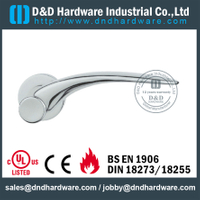 Stainless steel 316 exquisite solid door handle for Swing Door- DDSH182