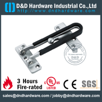 Stainless Steel 304 Safety Door Latch Guard for Hotel Bedroom Door -DDDG008