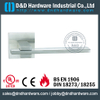 Stainless Steel 304 Solid Lever Handle for Interior Wooden Doors-DDSH077