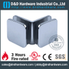 Stainless Steel 316 Stain Finished Glass Clip for Hotel Glass Door-DDGC005