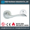 Antirust twisty solid lever handle without key for External Door - DDSH088