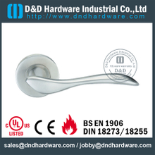 Antirust twisty solid lever handle without key for External Door - DDSH088